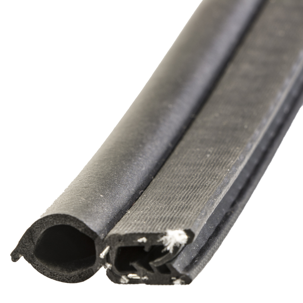 BBAtechniek - Klemprofiel met sponsrubber bovenkant 2-5mm (5m)