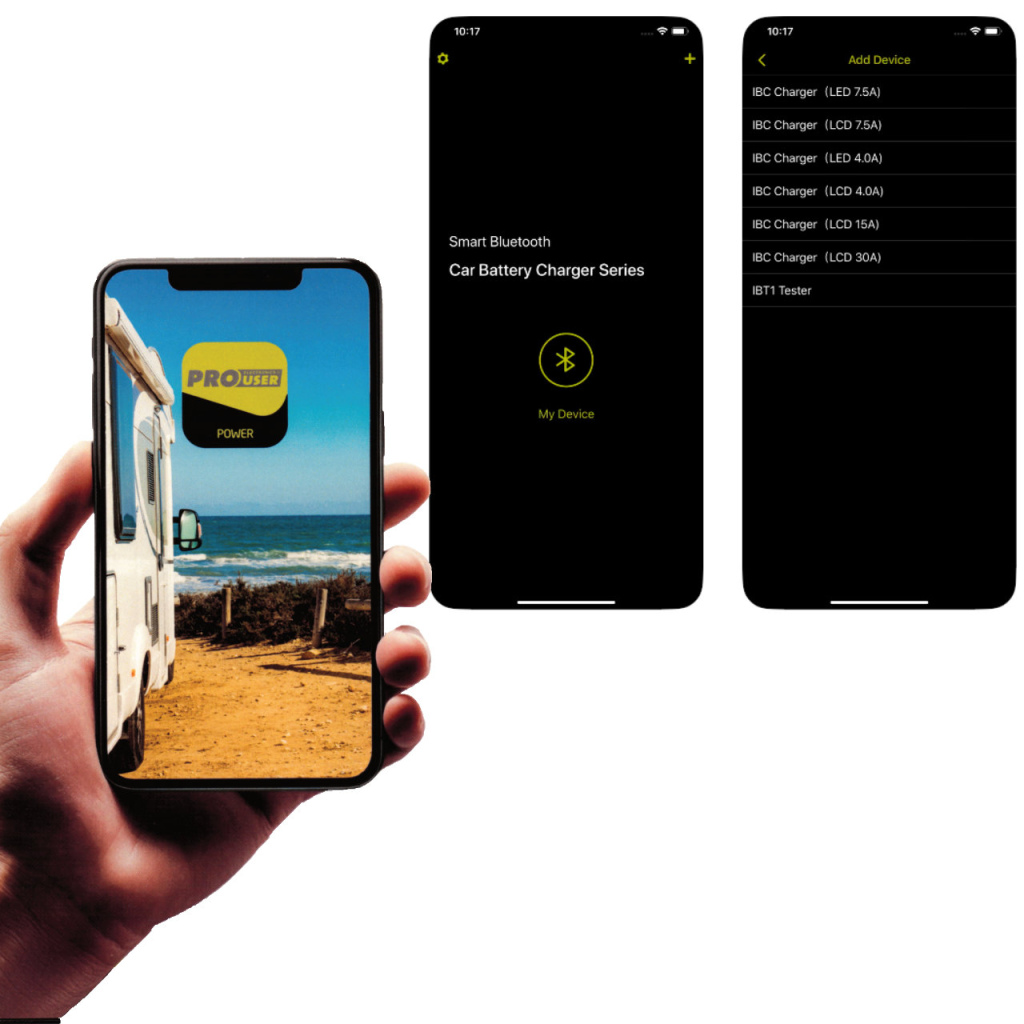 BBAtechniek - 12V 40Ah Pro-User intelligente acculader IBC40 1x)