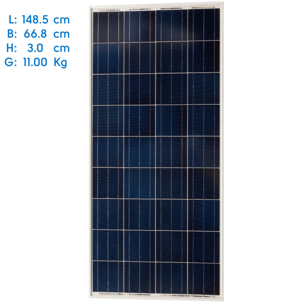 BBAtechniek - 175Wp 148.5x66.8x3cm Victron BlueSolar  mono (1x)