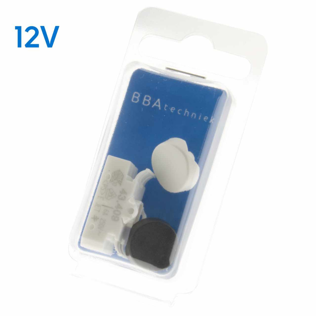 BBAtechniek - 12V On-Off schakelaar klik bevestiging (1x)