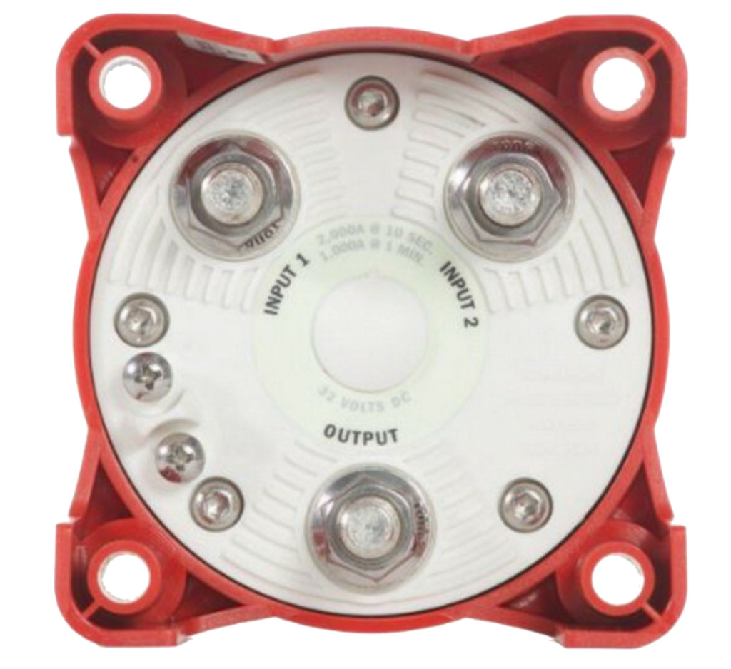 BBAtechniek - Blue Sea Systems accuschakelaar 350A 1-uit-2 (1x)