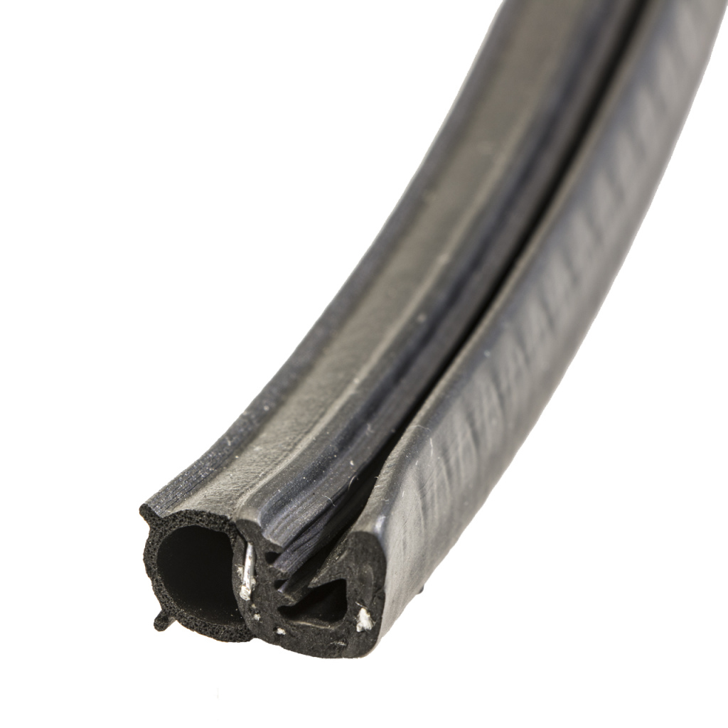 BBAtechniek - Klemprofiel met sponsrubber zijkant 1-3mm (5m)