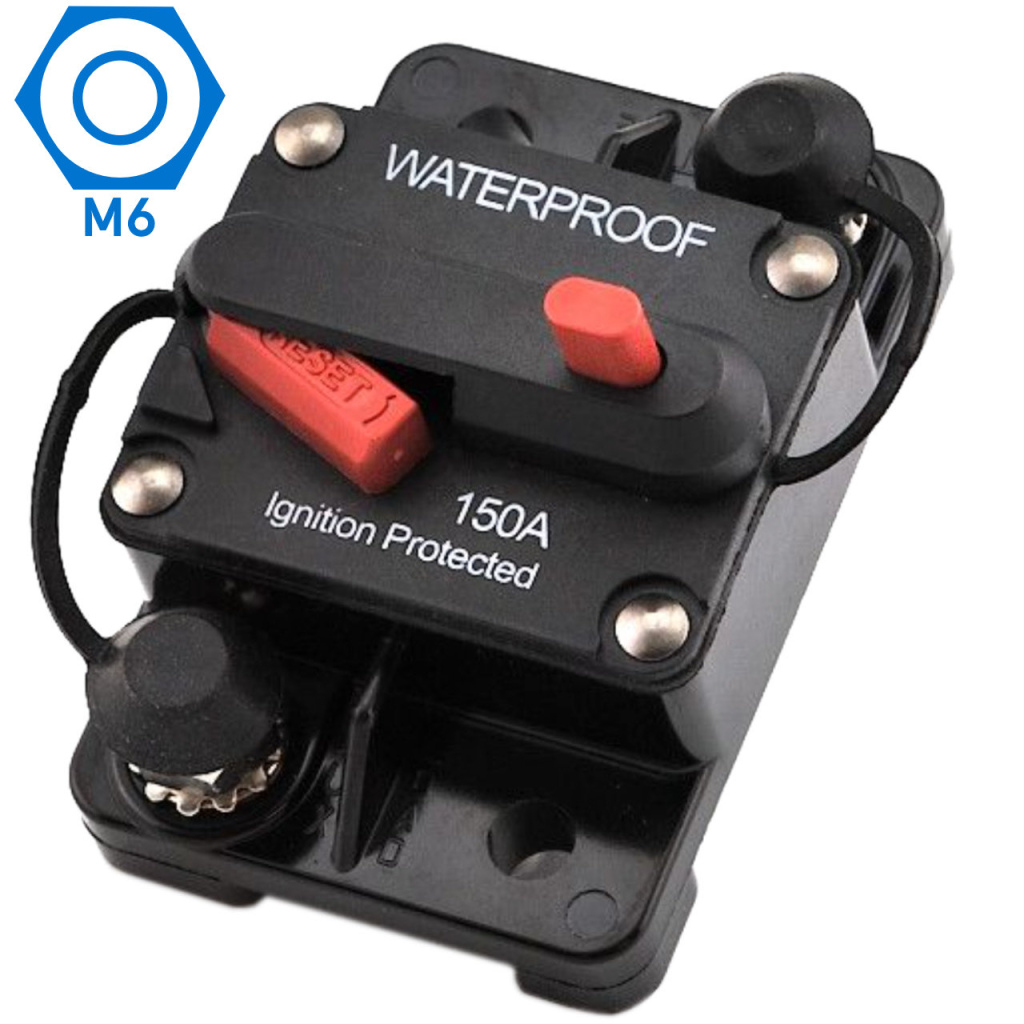 BBAtechniek - Automatische zekering 150A M6 (1x)