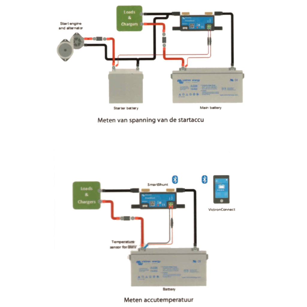 BBAtechniek - Victron SmartShunt 500A/50mV geen printplaat (1x)