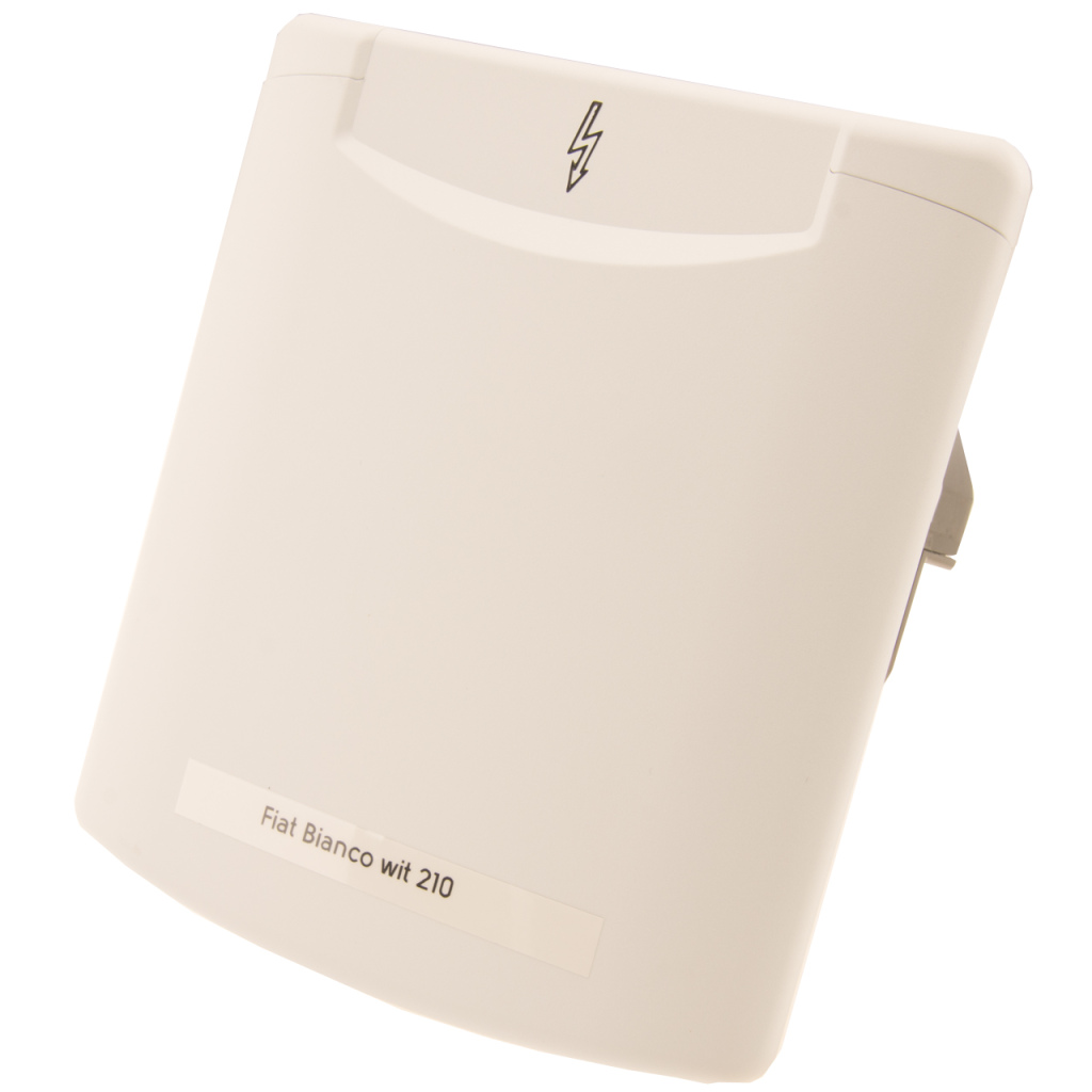 BBAtechniek - CEE 230V aansluiting Fiat Bianco wit 210 (1x)