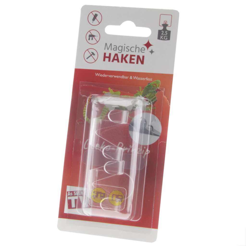 BBAtechniek - Magische haken type omkeerbaar herbruikbaar (2x)