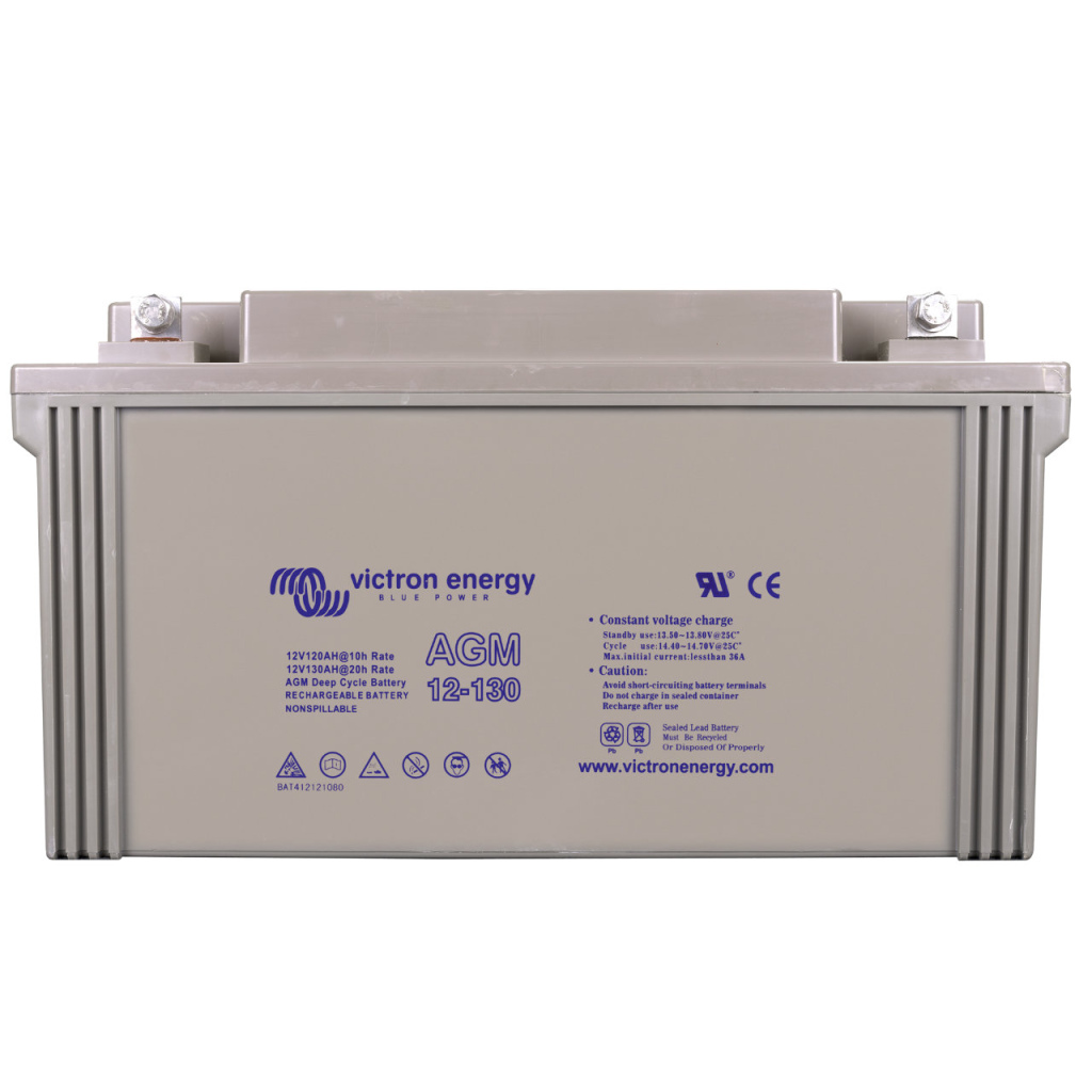 BBAtechniek - 12V 130Ah Victron AGM Accu M8 (1x)
