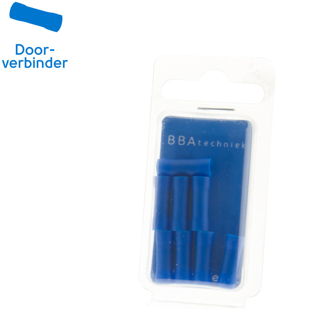 BBAtechniek - Doorverbinder Ø2.3mm blauw (7x)