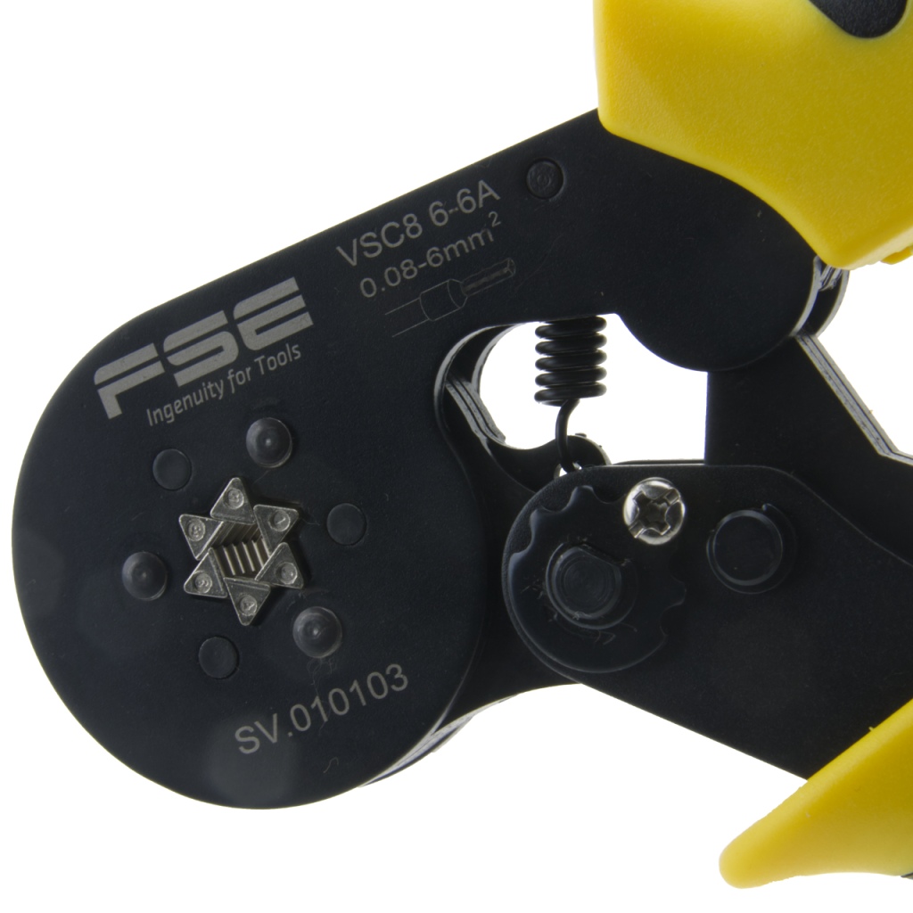 BBAtechniek - Krimptang 0.08-6.0mm² adereindhuls (1x)