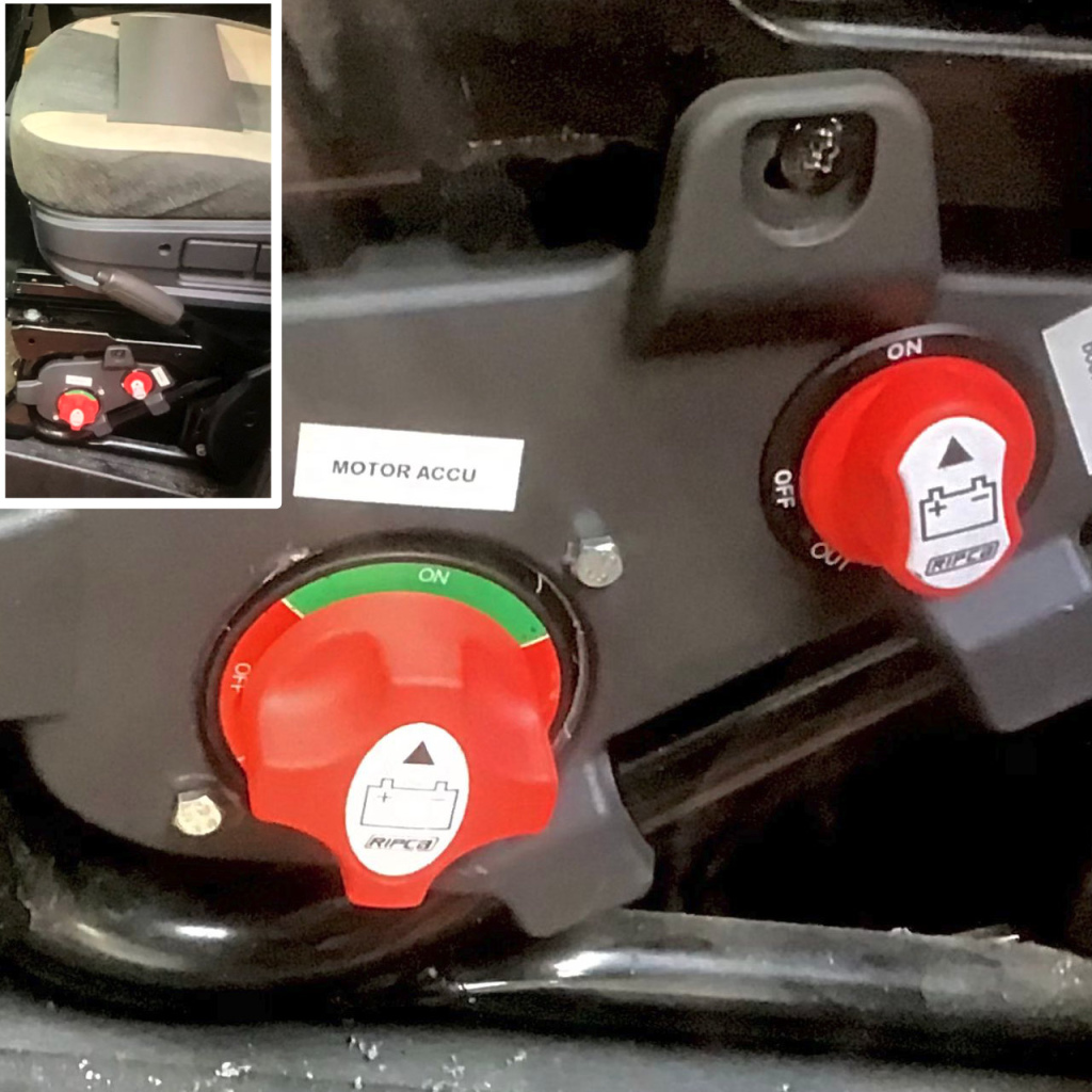 BBAtechniek - Mini hoofdstroom schakelaar 12V 100A (1x)