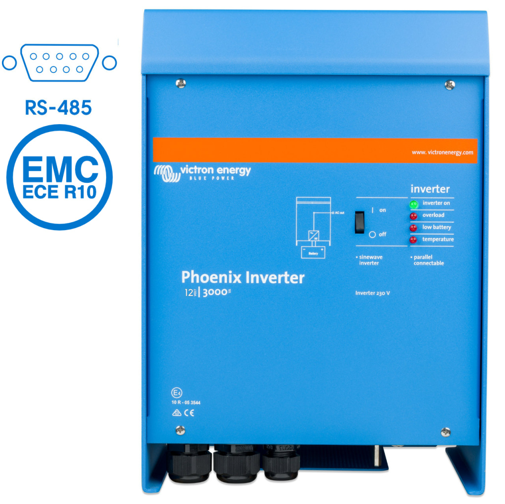 BBAtechniek - Victron Phoenix omvormer 12/3000 230V (1x)