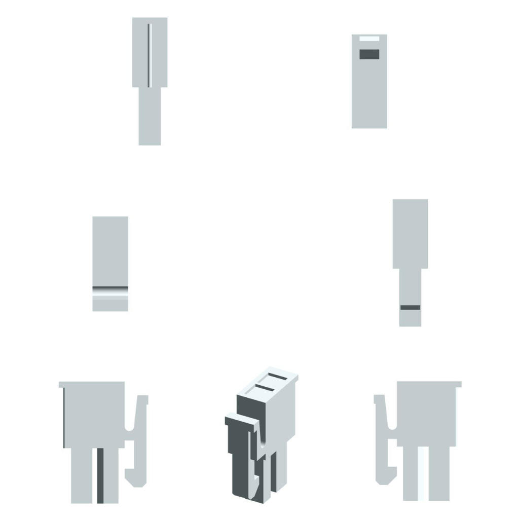 BBAtechniek - Molex mini fit connector 2-P female 5557 (10x)