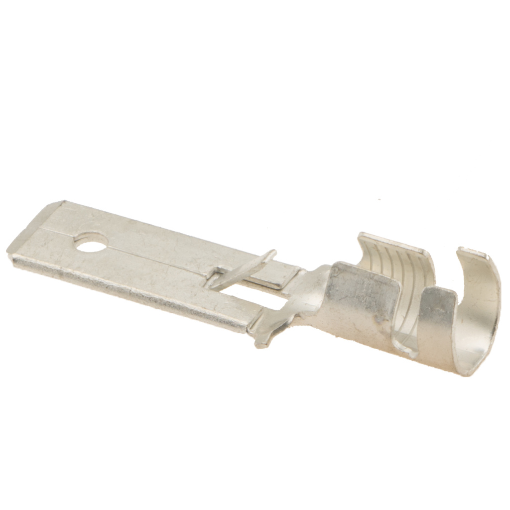 BBAtechniek - Vlaksteker  vertind 6.3, 2.5 -6.0mm² (100x)