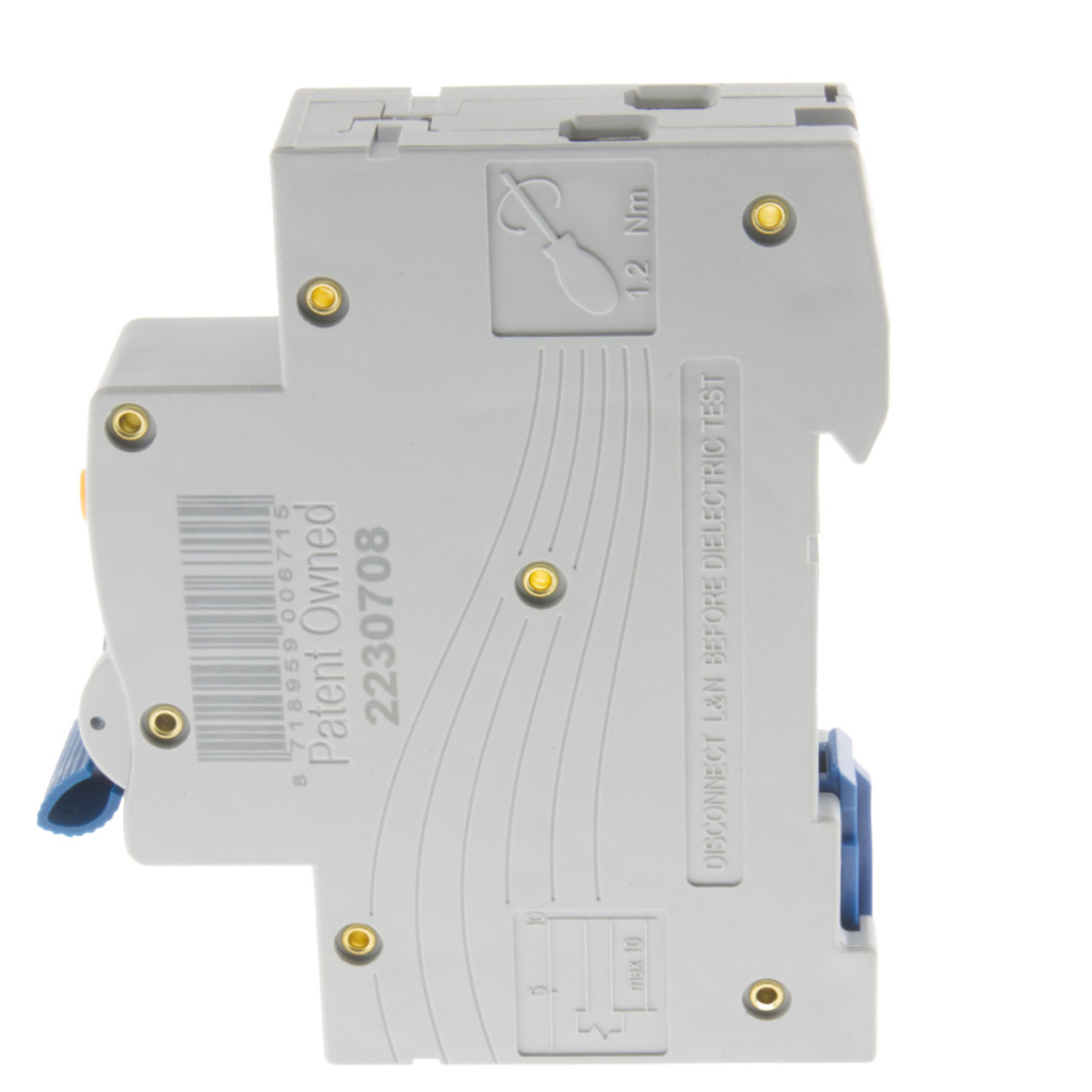 BBAtechniek - Aardlekautomaat 16A 1P+N 1mod B kar 30mA (1x)