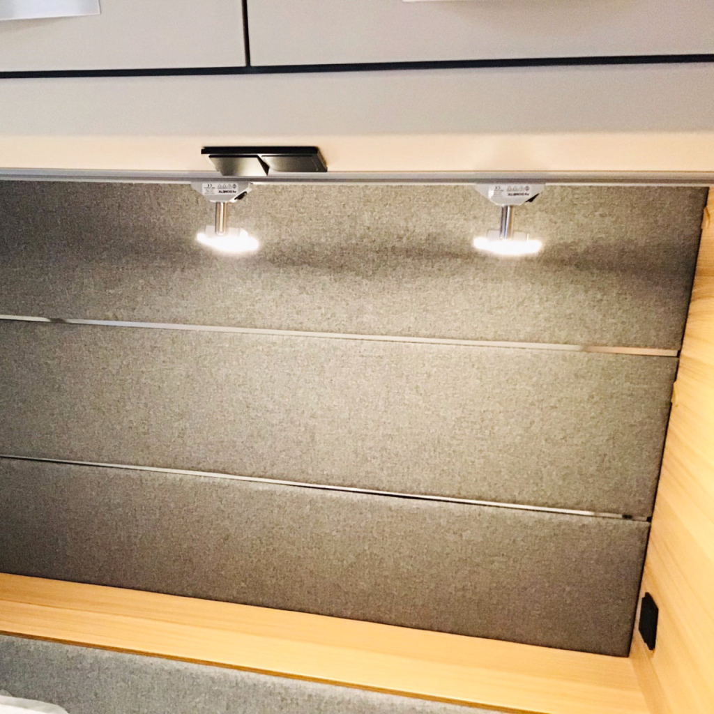 BBAtechniek - Dometic LED rail spot Thomas zilver 12V 1.5W (1x)