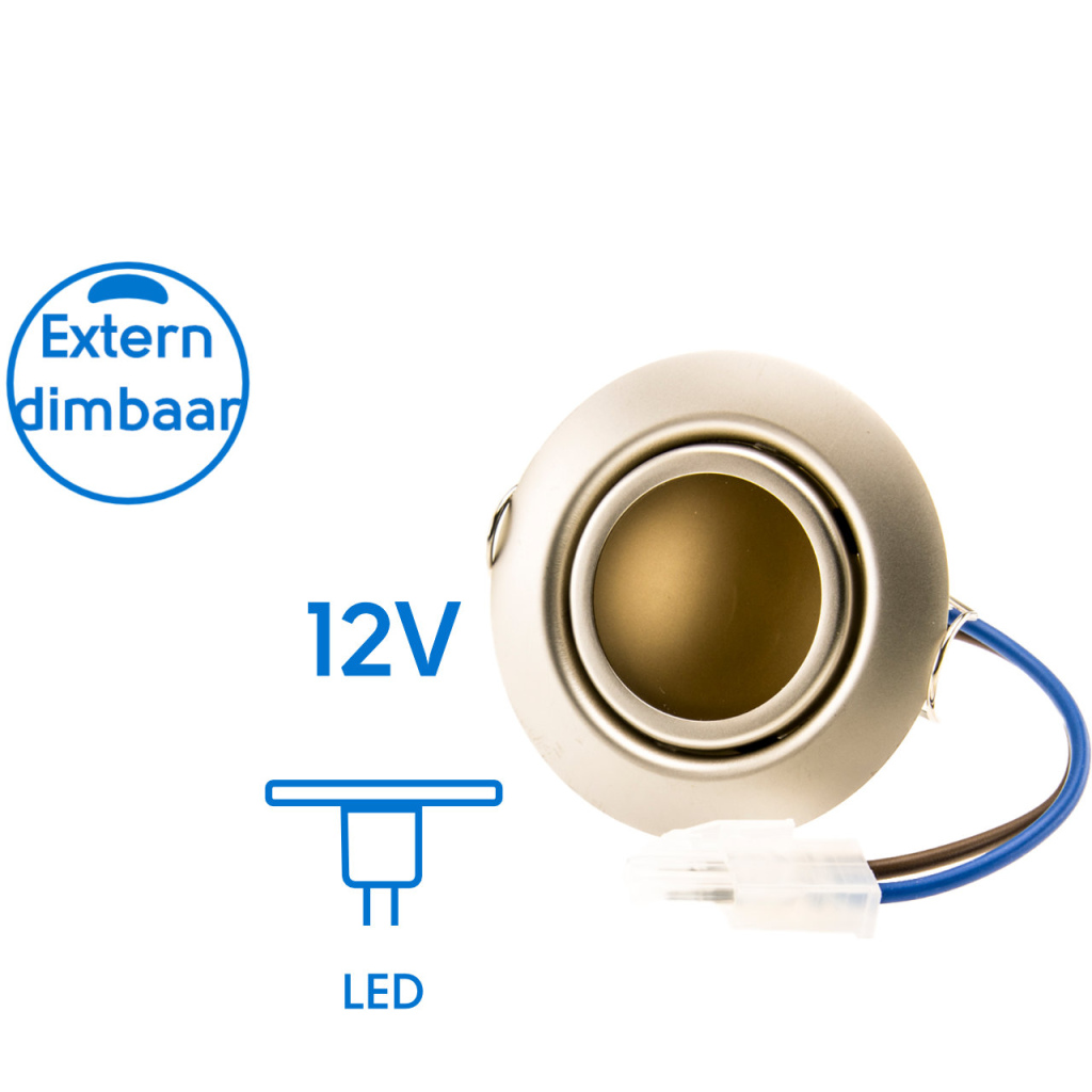 BBAtechniek - Dometic LED inbouwspot 12V 0.2W (1x)