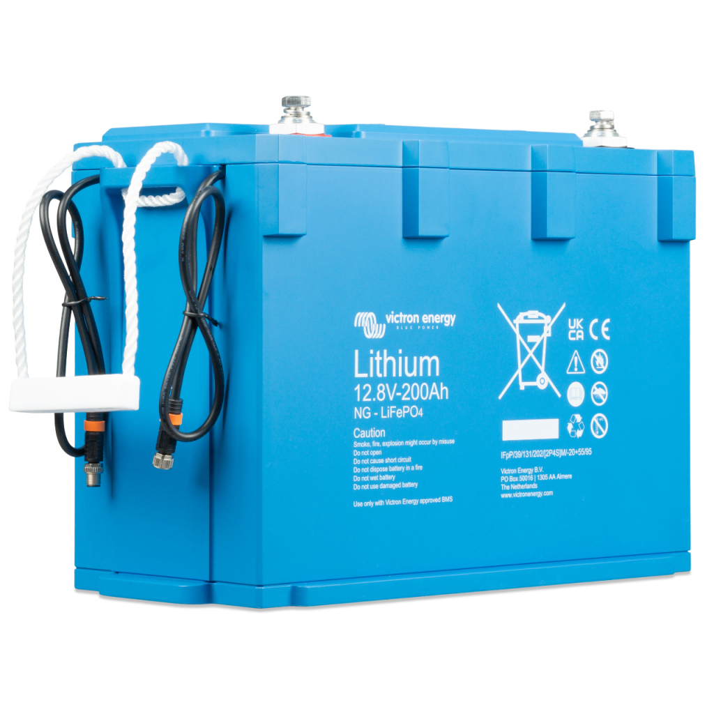 BBAtechniek - LiFePO4 accu 12.8V 200Ah NG  M8 (1x)