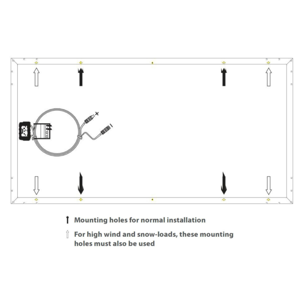 BBAtechniek - 130Wp 120x66.8x3cm Victron BlueSolar mono  (1x)
