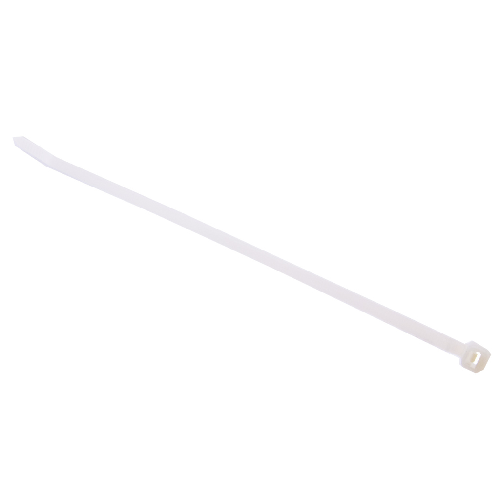 BBAtechniek - Tyrap 4.8x200mm max Ø 50mm wit nylon (10x)