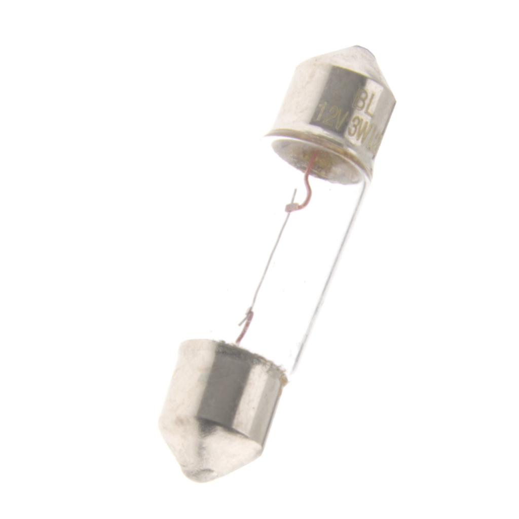 BBAtechniek - 12V 3W 8x31mm buislamp (10X)