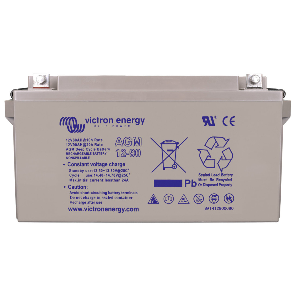 BBAtechniek - 12V 90Ah Victron AGM Accu M6 (1x)
