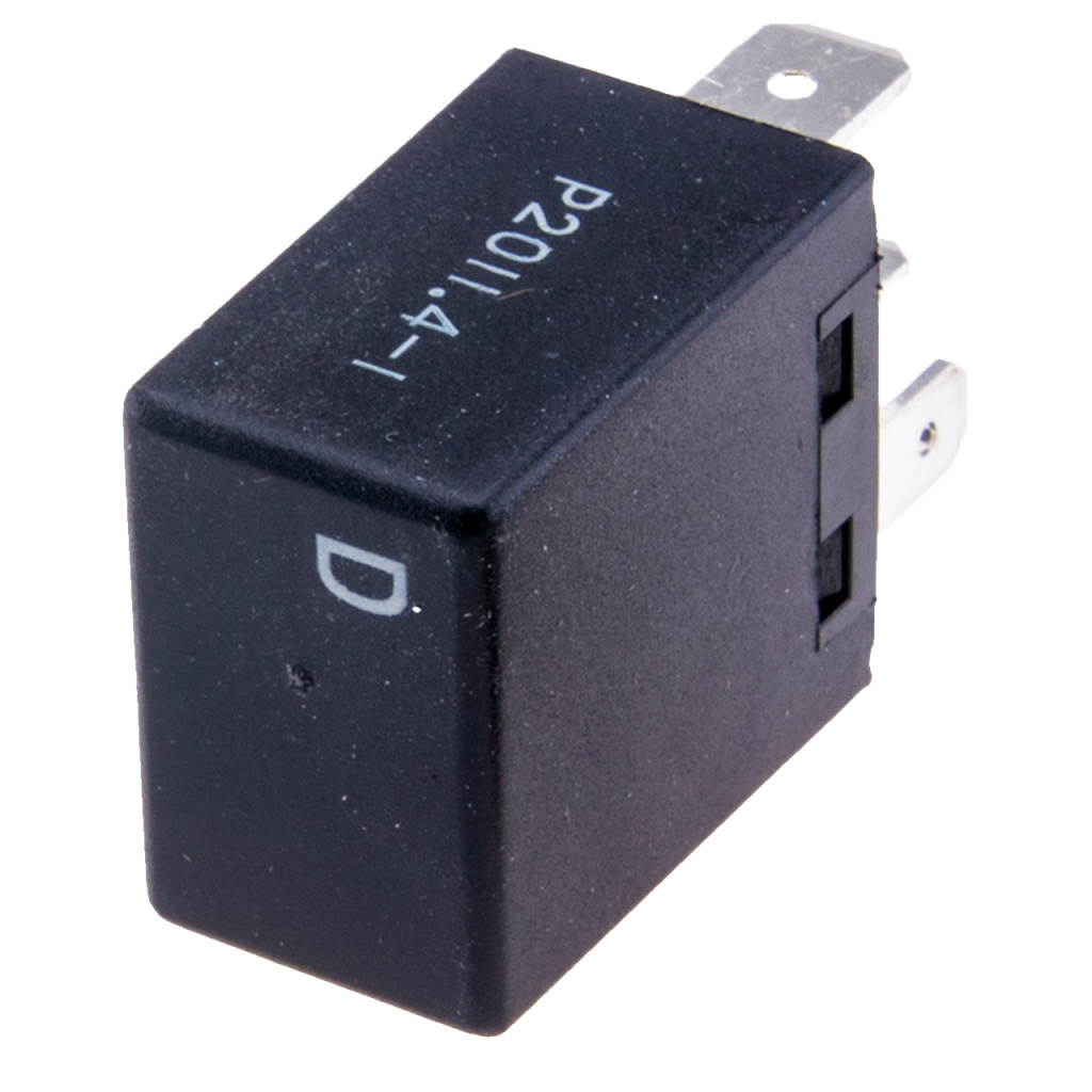 BBAtechniek - 12V 25A 4-polig relais met diode (10x)