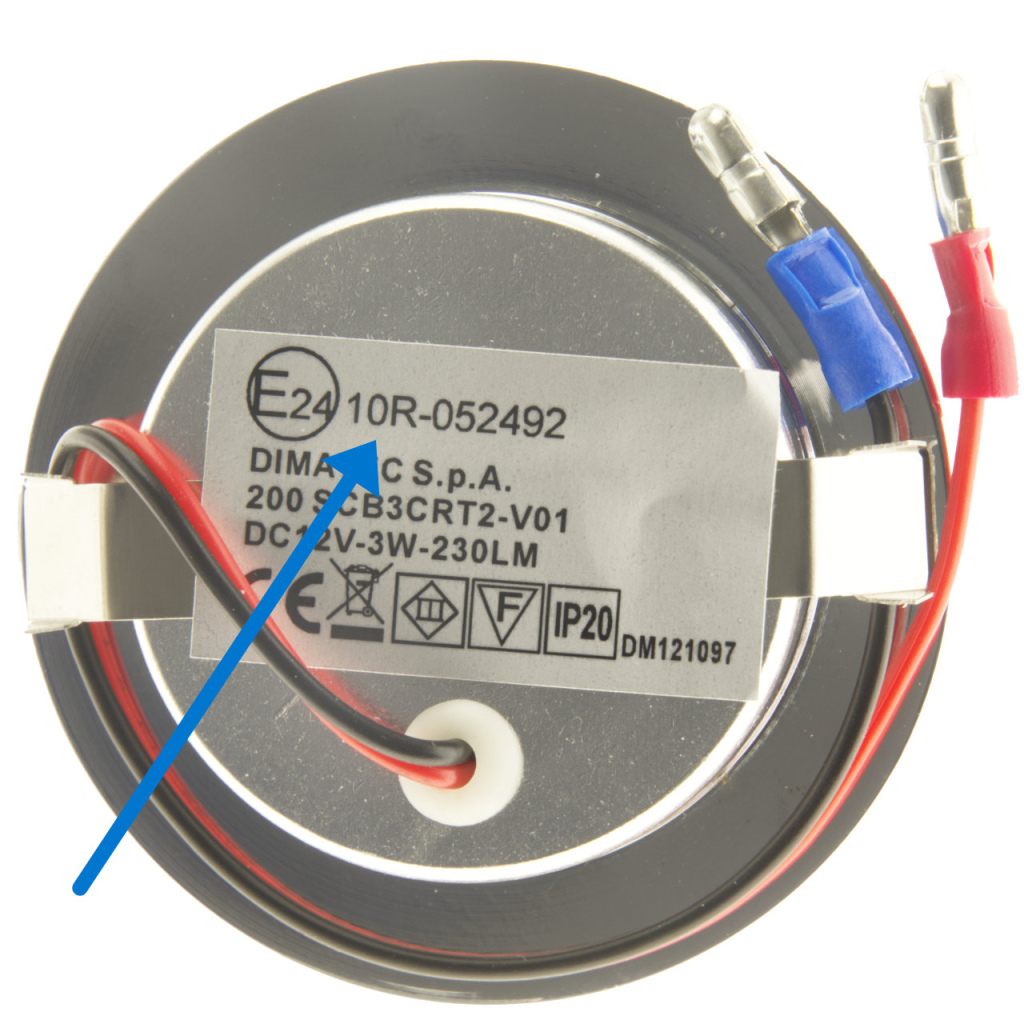 BBAtechniek - Tondo LED inbouwspot 12V 3W Ø65mm 3200K (1x)
