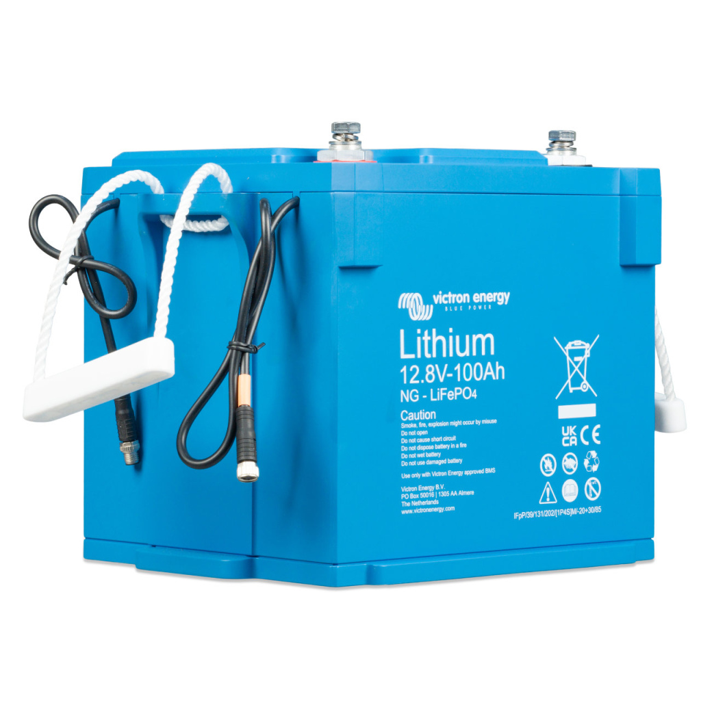 BBAtechniek - LiFePO4 accu 12.8V 100Ah NG M8 (1x)