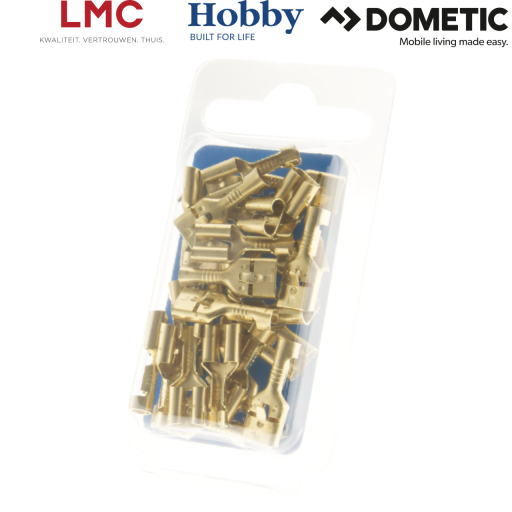 BBAtechniek - Kabelschoen 6.3-2.5mm2 Dometic Hobby LMC (25x)