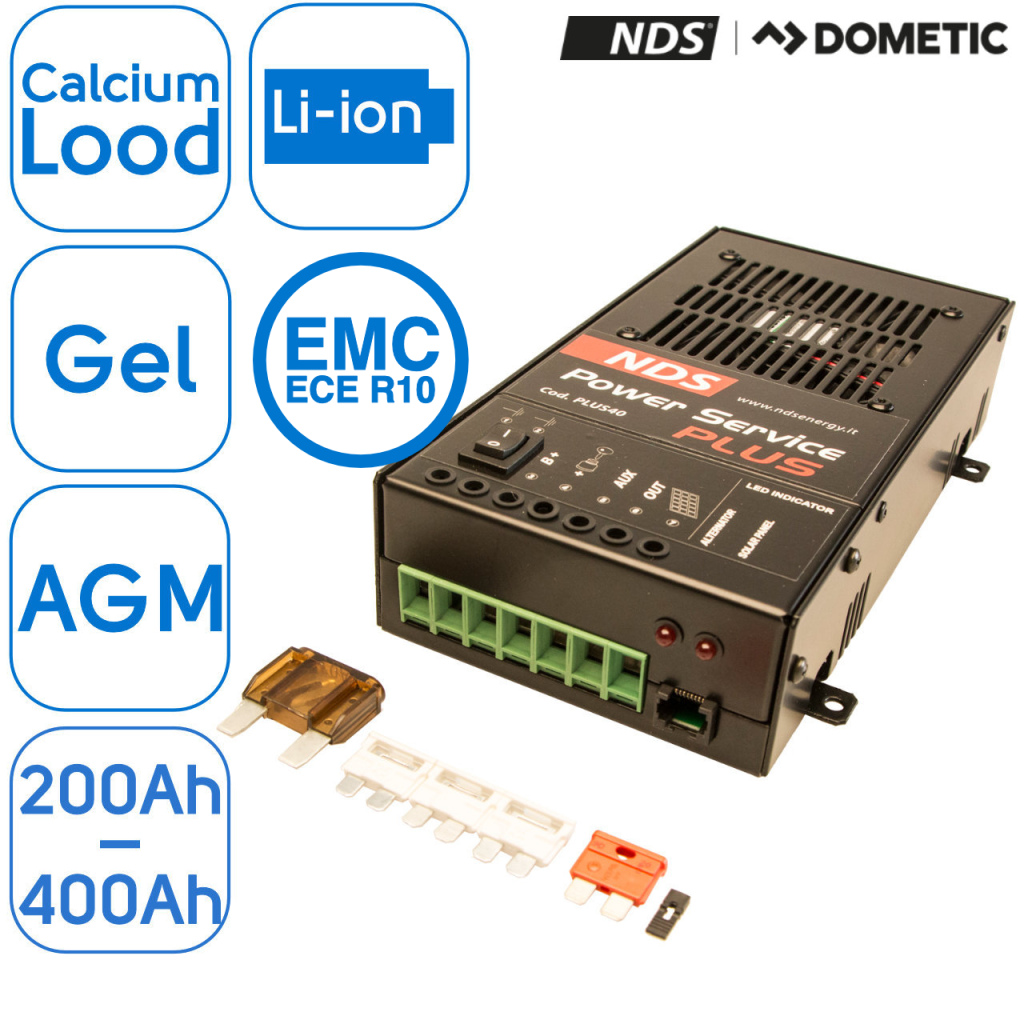 BBAtechniek - 12V 40A NDS Power Service Plus 40 (1x)