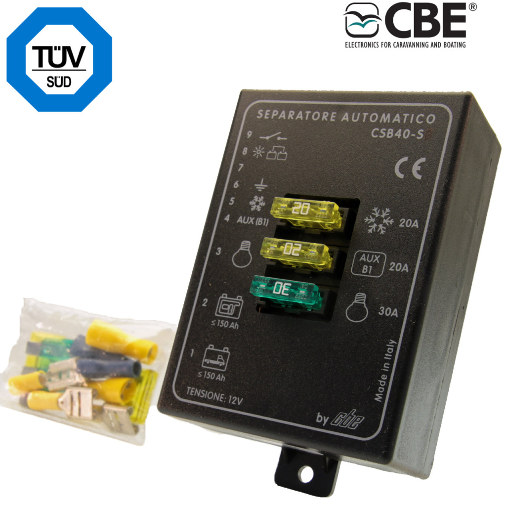 BBAtechniek - CBE CSB40-S automatische accu verdeler (1x)