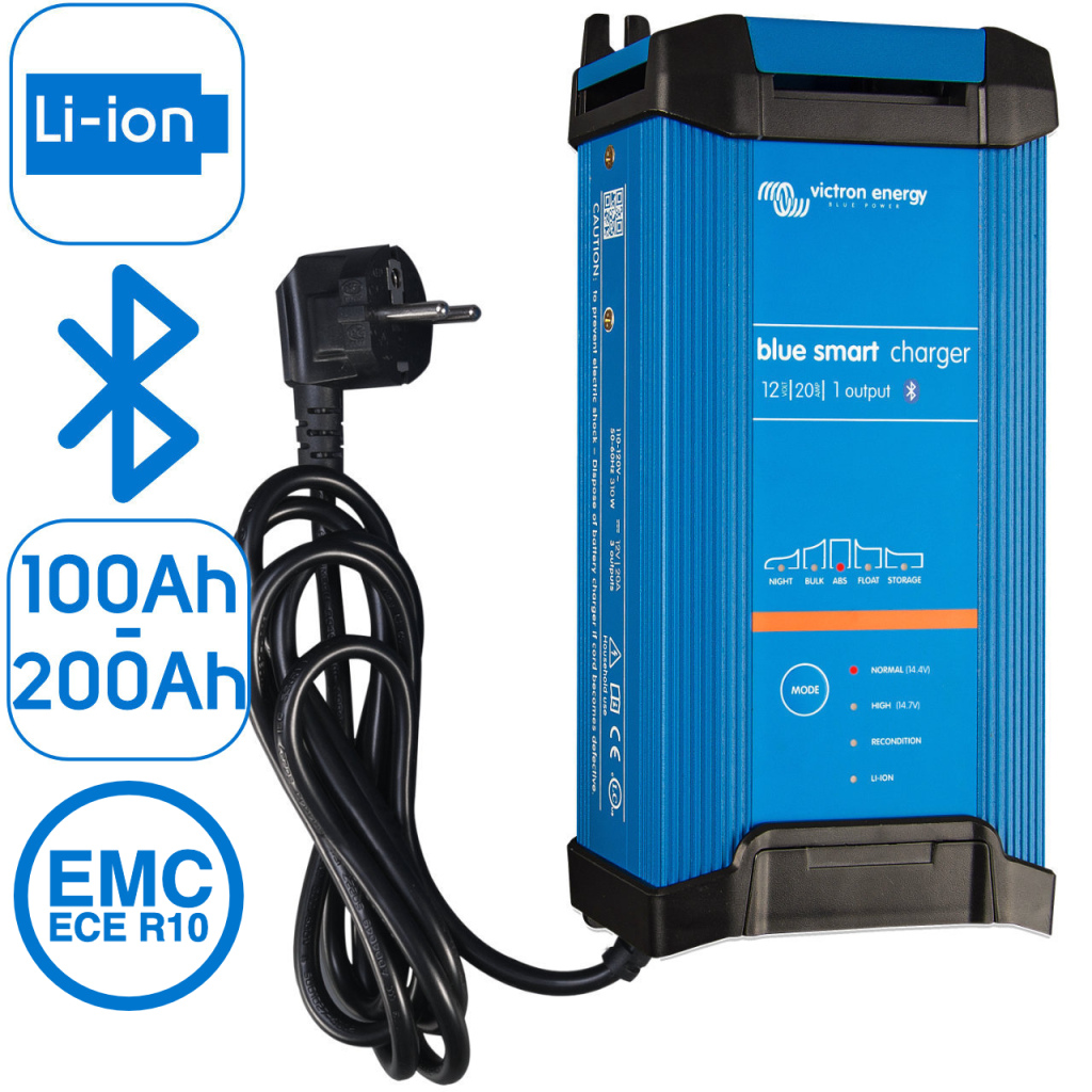 BBAtechniek - Victron Blue Smart IP22 acculader 12/20 (3) (1x)