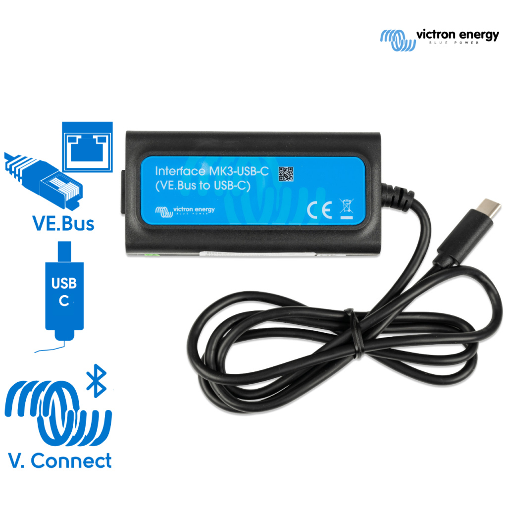 BBAtechniek - Victron interface MK3-USC VE.Bus to USB-C (1x)