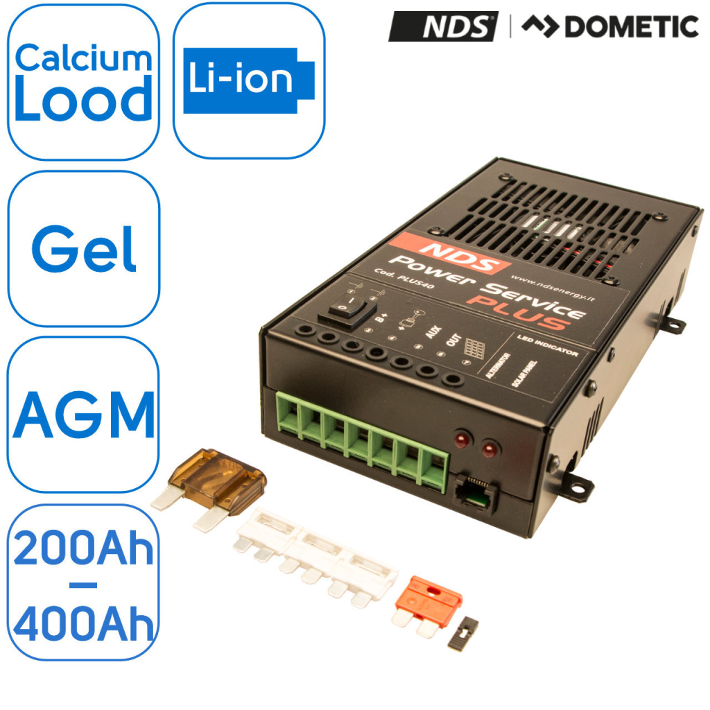 BBAtechniek - 12V 40A NDS Power Service Plus 40 (1x)