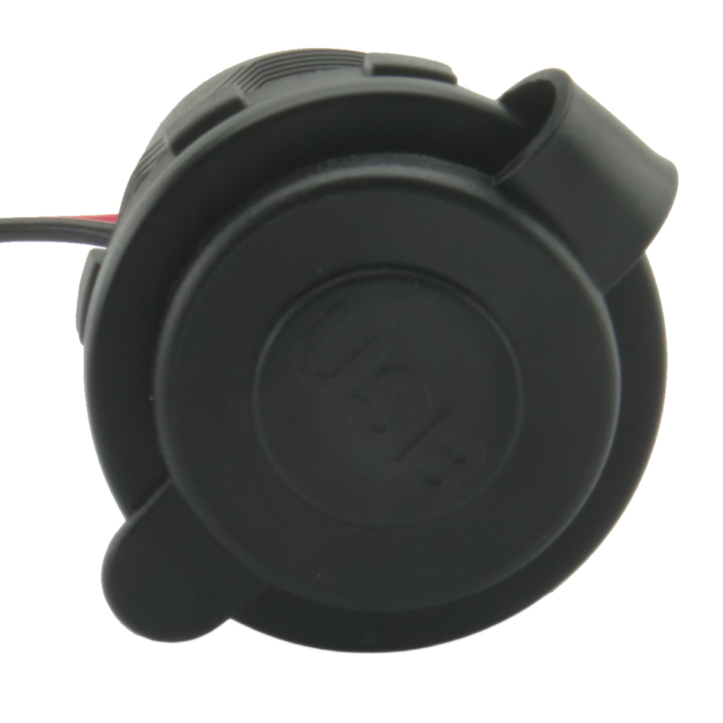 BBAtechniek - USB C-1x & A-1x 5V 2.1A inbouw met afdekkap (1x)