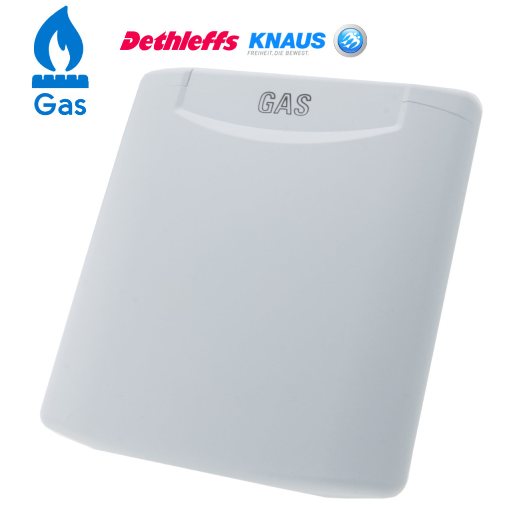 BBAtechniek - Losse klep gas icoon Fiat Bianco wit 210 (1x)
