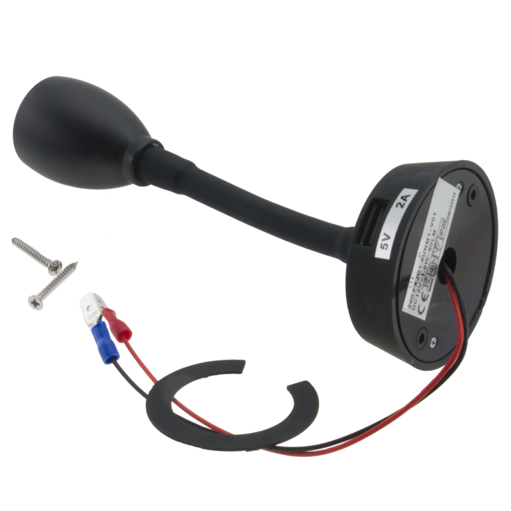 BBAtechniek - Veneto B flex LED spot 12V 1.8W 4000K USB (1x)