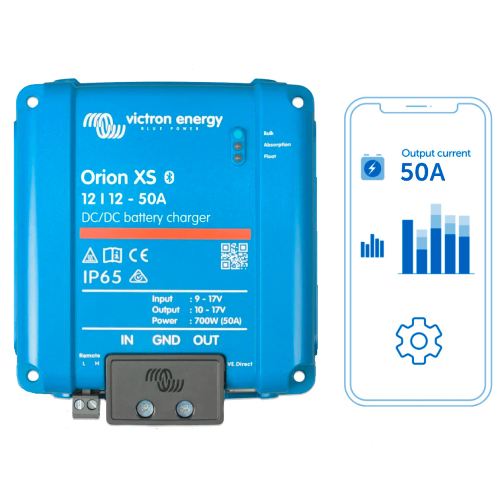 BBAtechniek - Victron Orion XS 12/12-50A DC-DC acculader (1x)