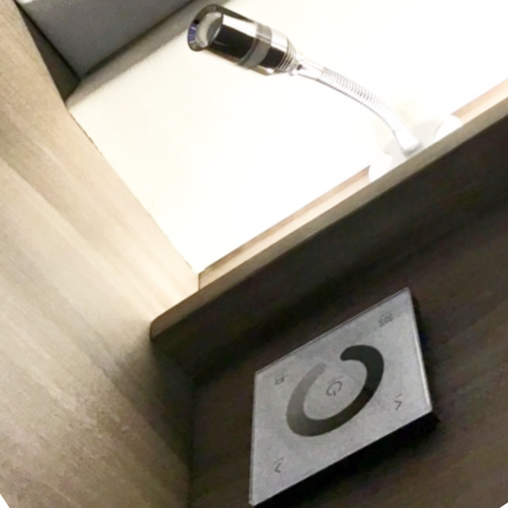 BBAtechniek - Florence flex LED lamp 12V 1W 3000K 42lm USB (1x)