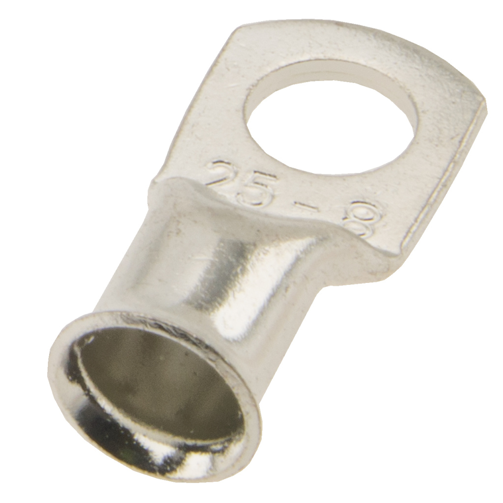 BBAtechniek - 25mm² M8 gesloten kabeloog (50x)