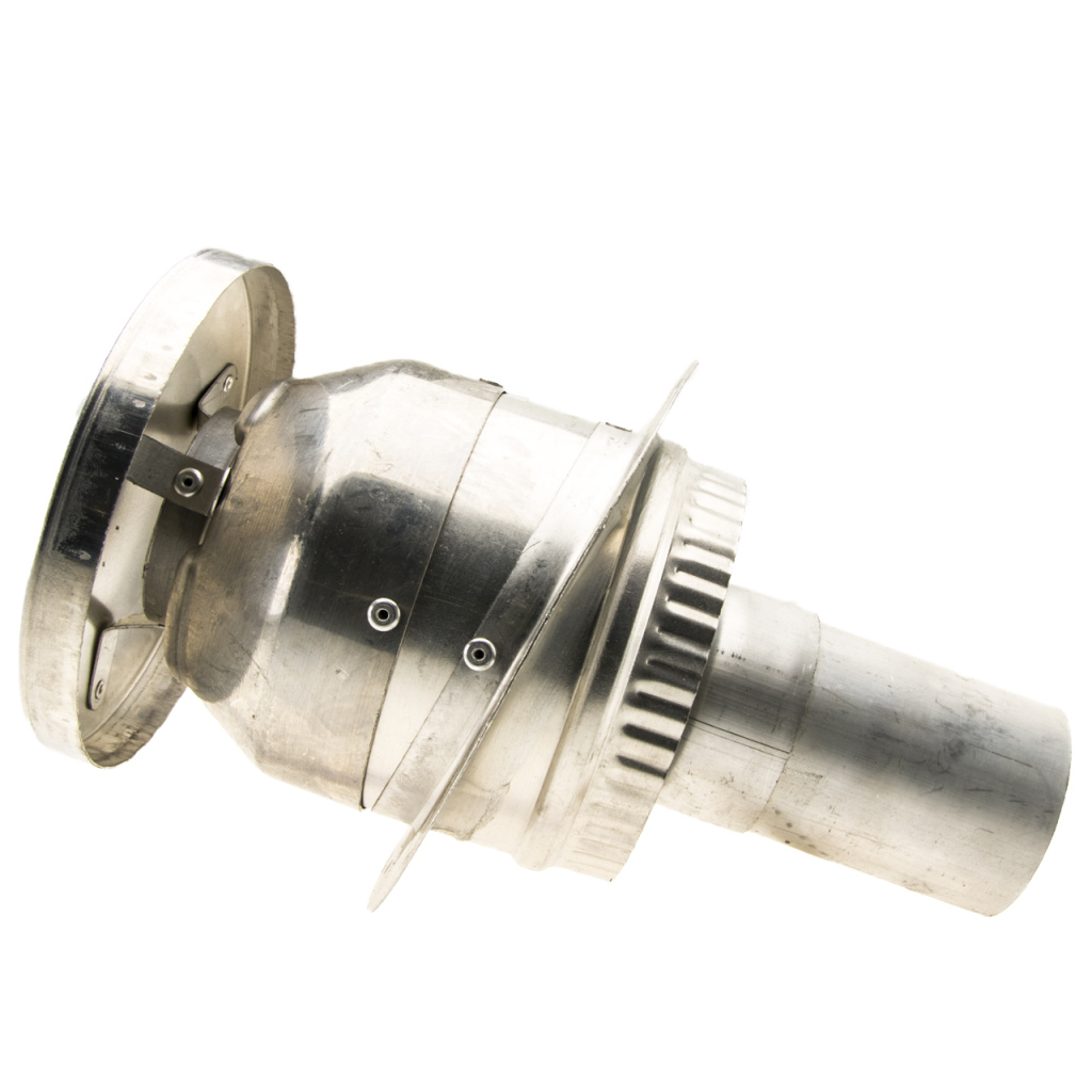 BBAtechniek - Dakafvoer / schoorsteen schuin dak standaard (1x)