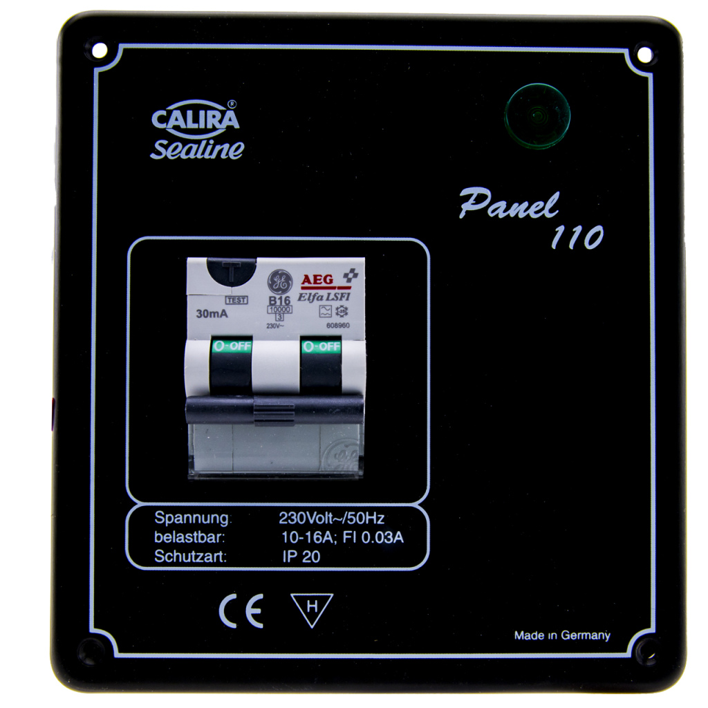 BBAtechniek - Calira Sealine Paneel 110B RCBO  230V/16A (1X)