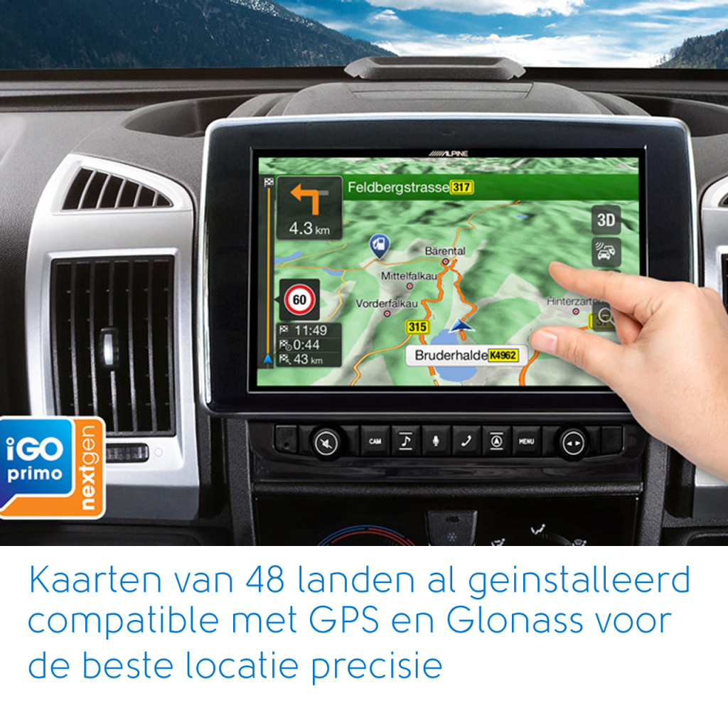 BBAtechniek - Ducato Boxer Jumper navigatie (1x)