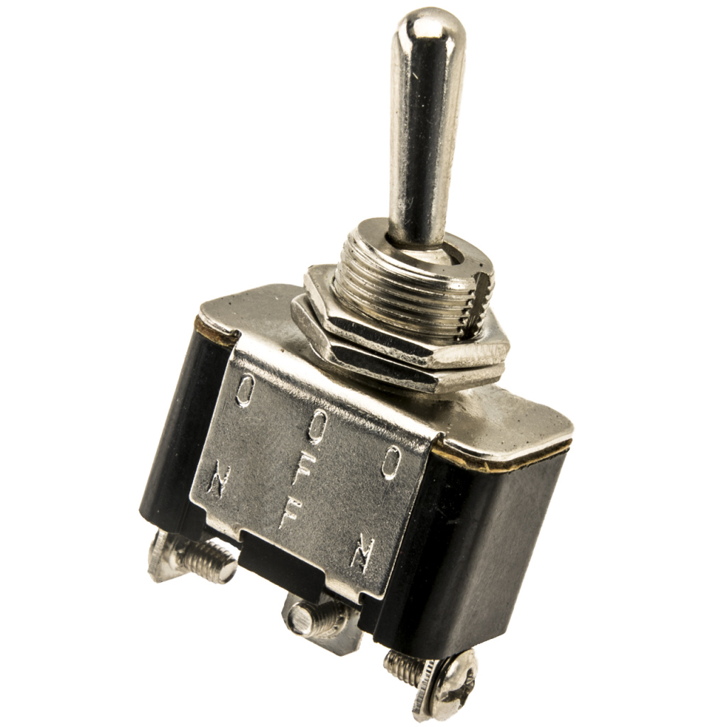 BBAtechniek - 12V 25A On-Off-On schakelaar heavy duty (1x)