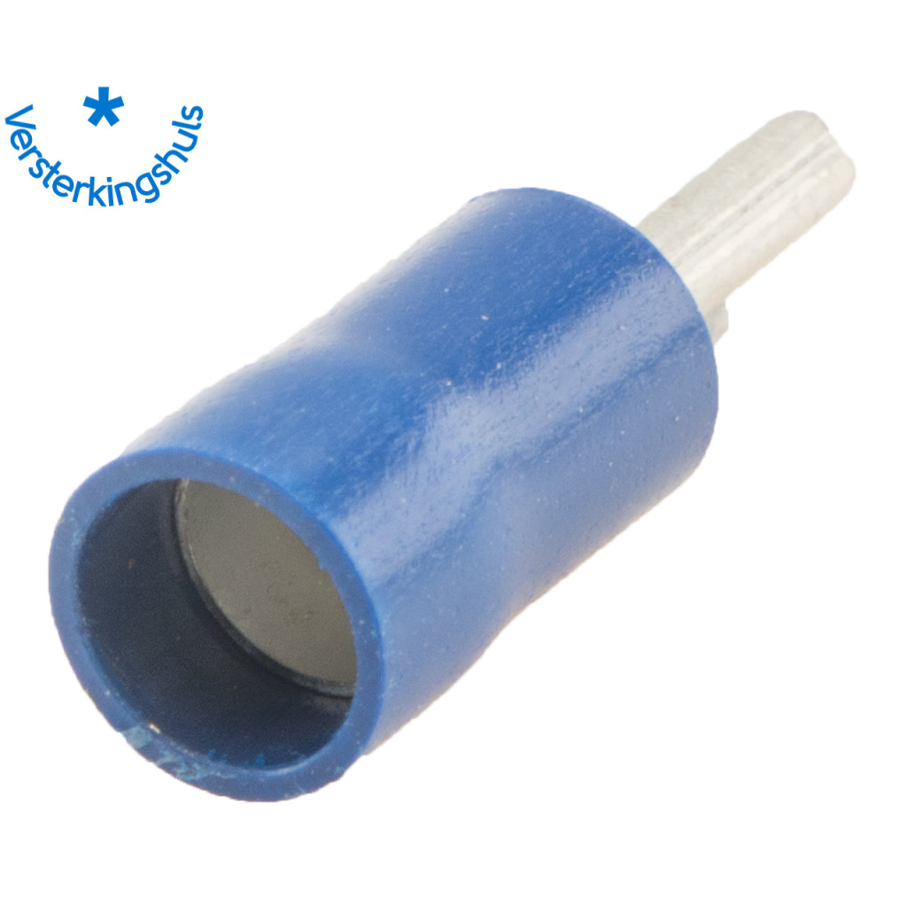 BBAtechniek - Kabelschoen pensteker 10mm* Ø1.9mm blauw (50x)