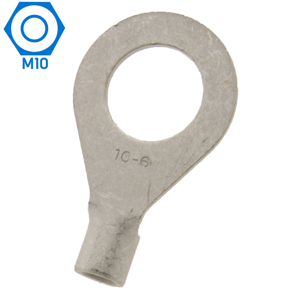 BBAtechniek - 4-6mm2 M10 open kabeloog (25x)