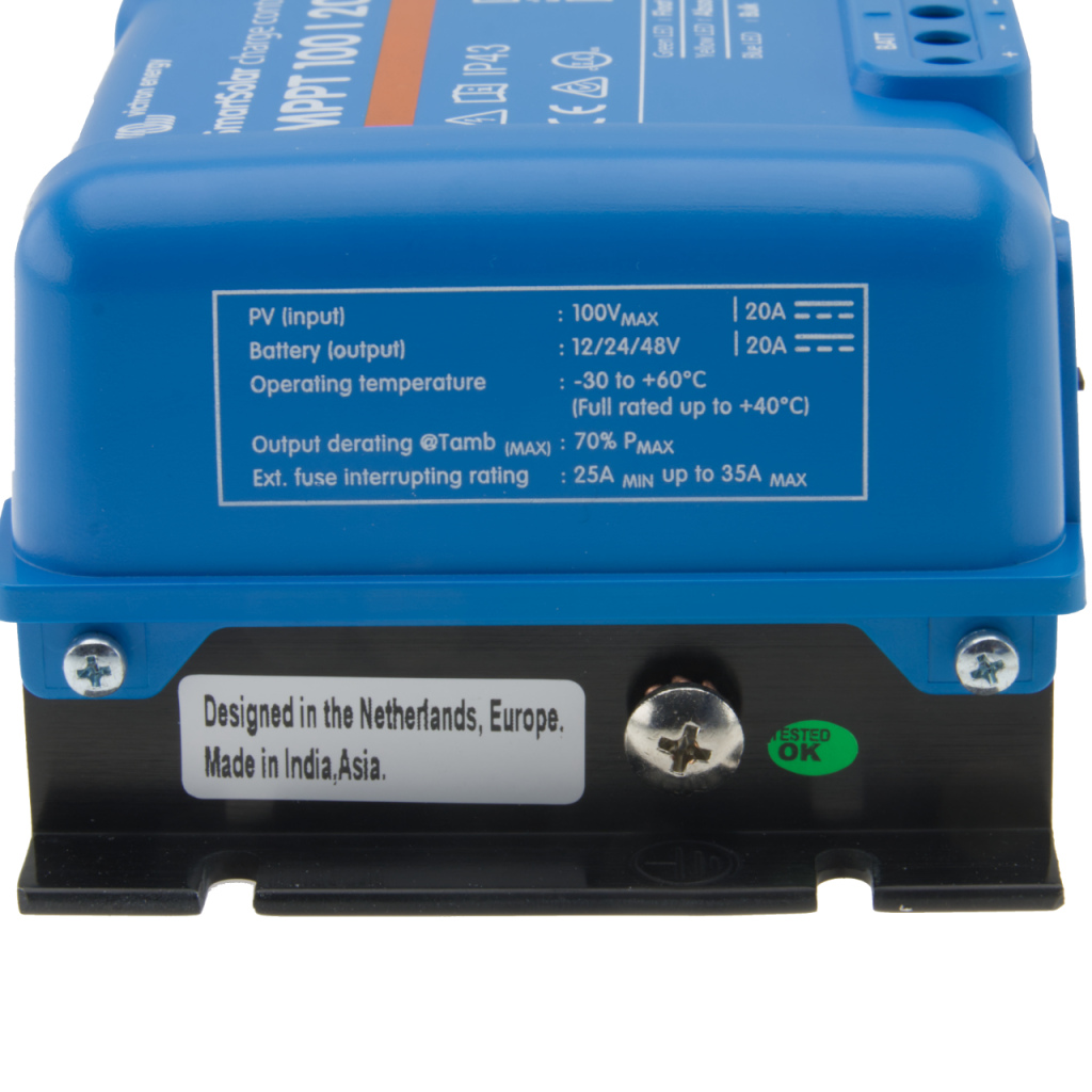 BBAtechniek - Victron Smart Solar MPPT 100/20A 12/24/48V (1x)