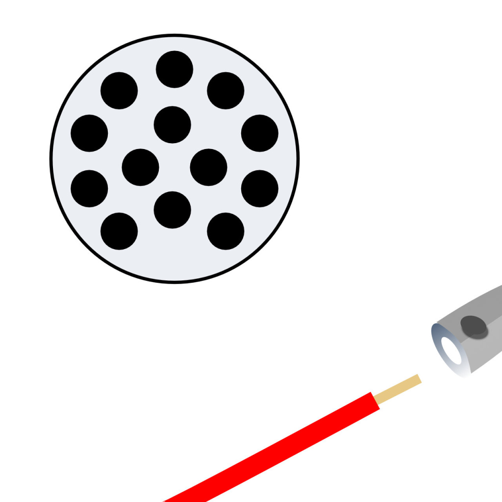 BBAtechniek - Stekker Jeager met isolatie 13-polig (1x)