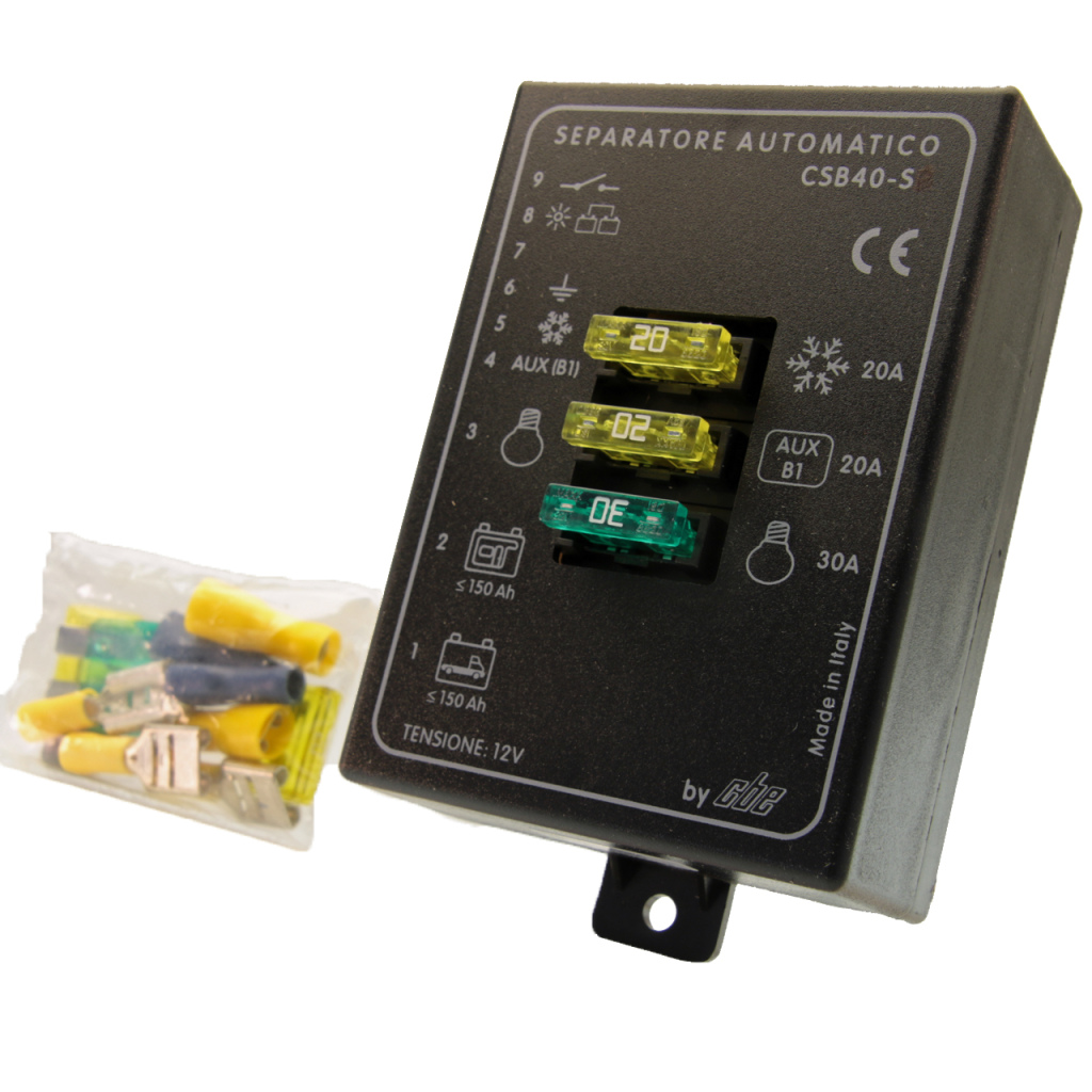 BBAtechniek - CBE CSB40-S automatische accu verdeler (1x)