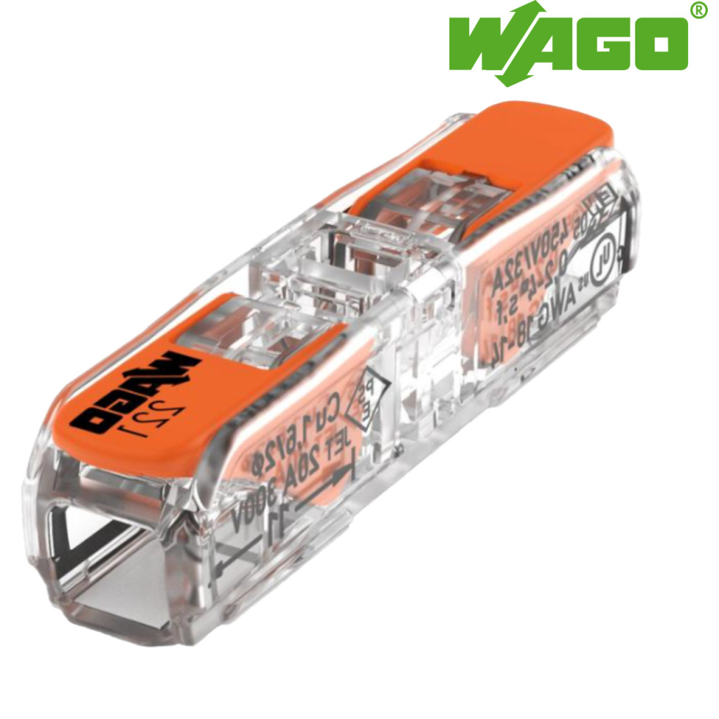 BBAtechniek - Wago verbindingsklem 221 1-voudig 0.2-4mm2 (60x)